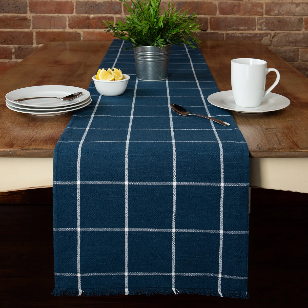 Woven Cotton Table Runners